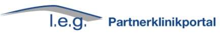 LEG Partnerklinikportal